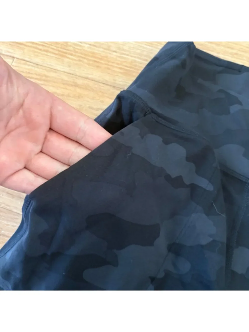 Lululemon Athletic Align Jogger HR Yoga Pants 28” Dark Coal Camo Women’s Sz 4